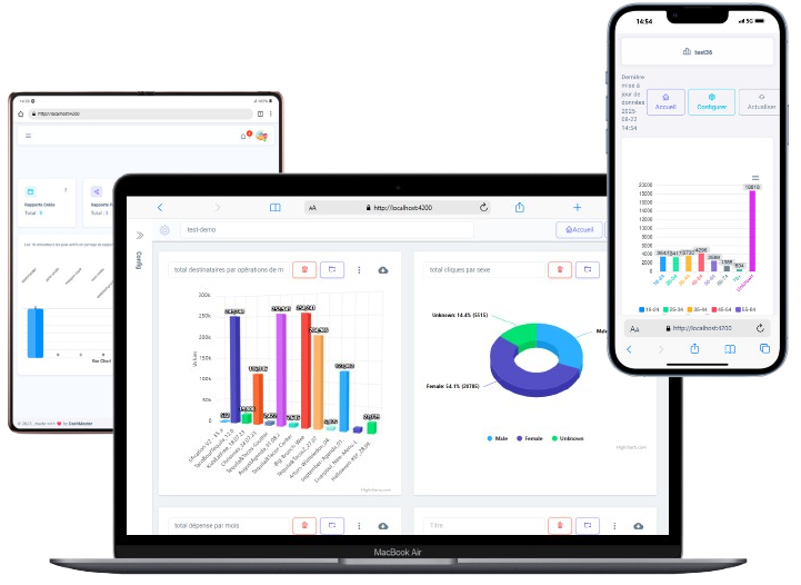 DashMaster Dashboard Interface